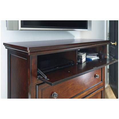 Porter Media Chest Ash-B697-39