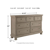Lettner Dresser Ash-B733-31