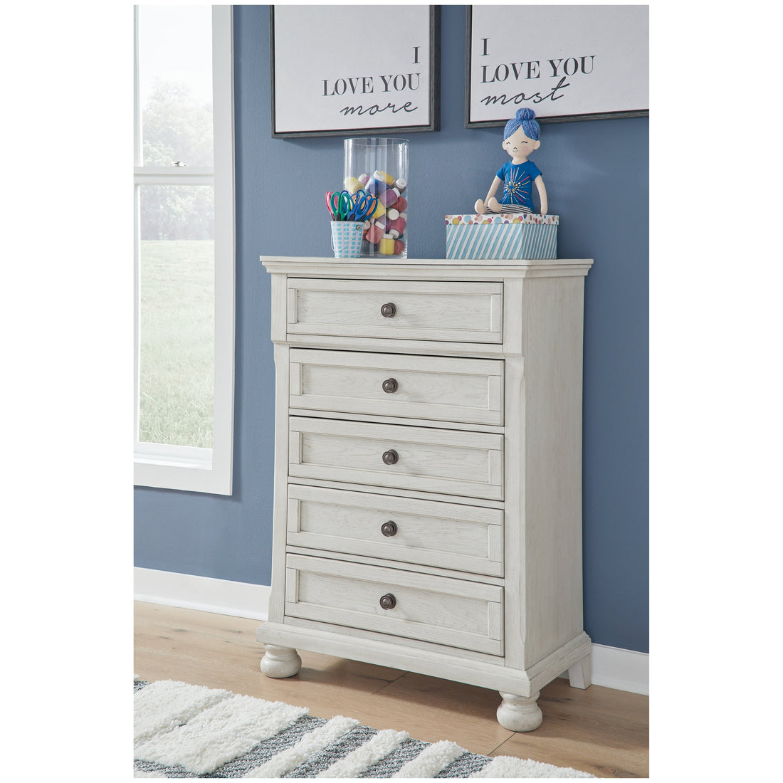 Robbinsdale Chest of Drawers Ash-B742-45