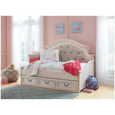 Realyn Twin Daybed with 1 Large Storage Drawer Ash-B743B15