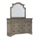 Lodenbay Dresser and Mirror Ash-B751B1