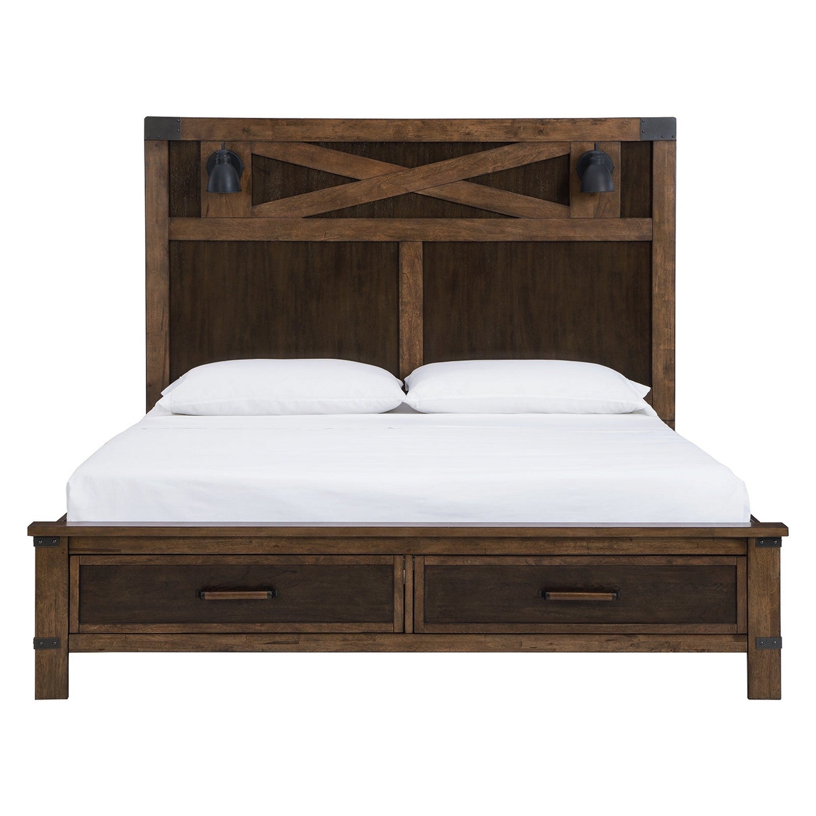 Wyattfield Panel Bed with Storage