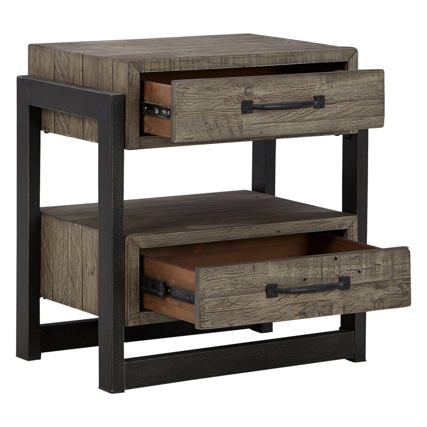 Brennagan Nightstand Ash-B774-92
