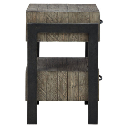 Brennagan Nightstand Ash-B774-92