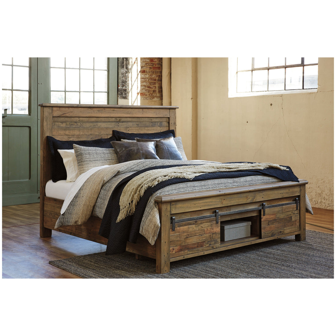 Sommerford Panel Bed with Storage