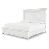 Kanwyn Queen Panel Bed with Dresser and Mirror Ash-B777B3