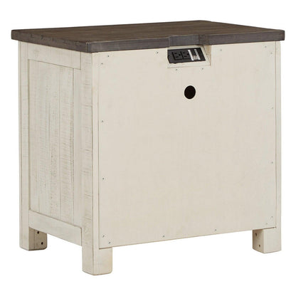 Brewgan Nightstand Ash-B784-92