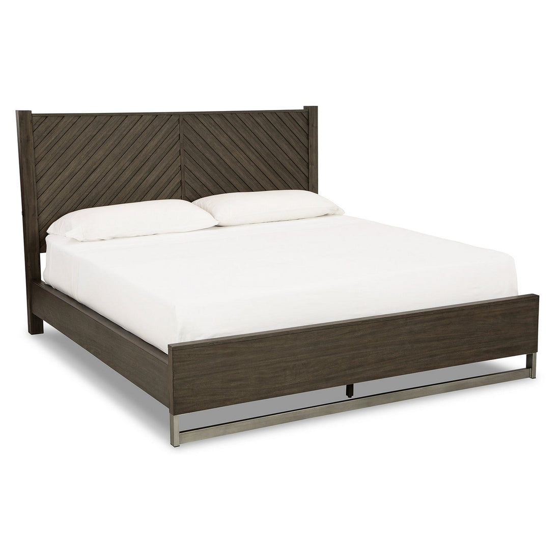 Arkenton Panel Bed Ash-B786B2