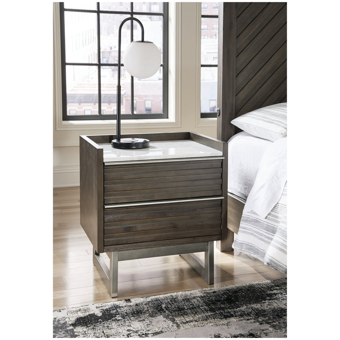 Arkenton Nightstand Ash-B786-92