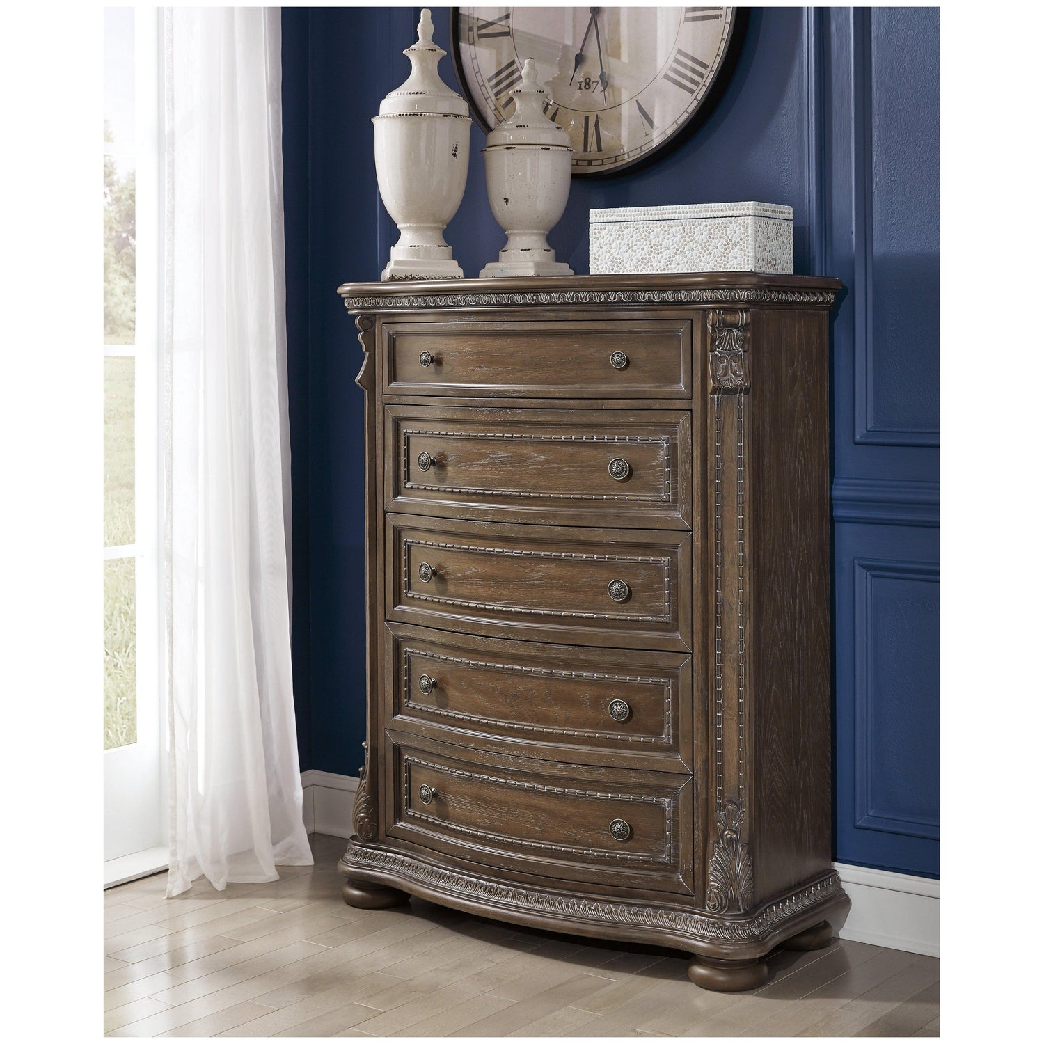 Charmond Chest of Drawers Ash-B803-46