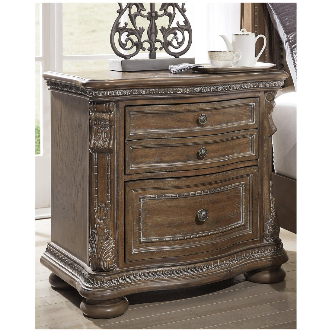 Charmond Nightstand Ash-B803-92