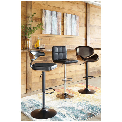 Bellatier Adjustable Height Bar Stool Ash-D120-530