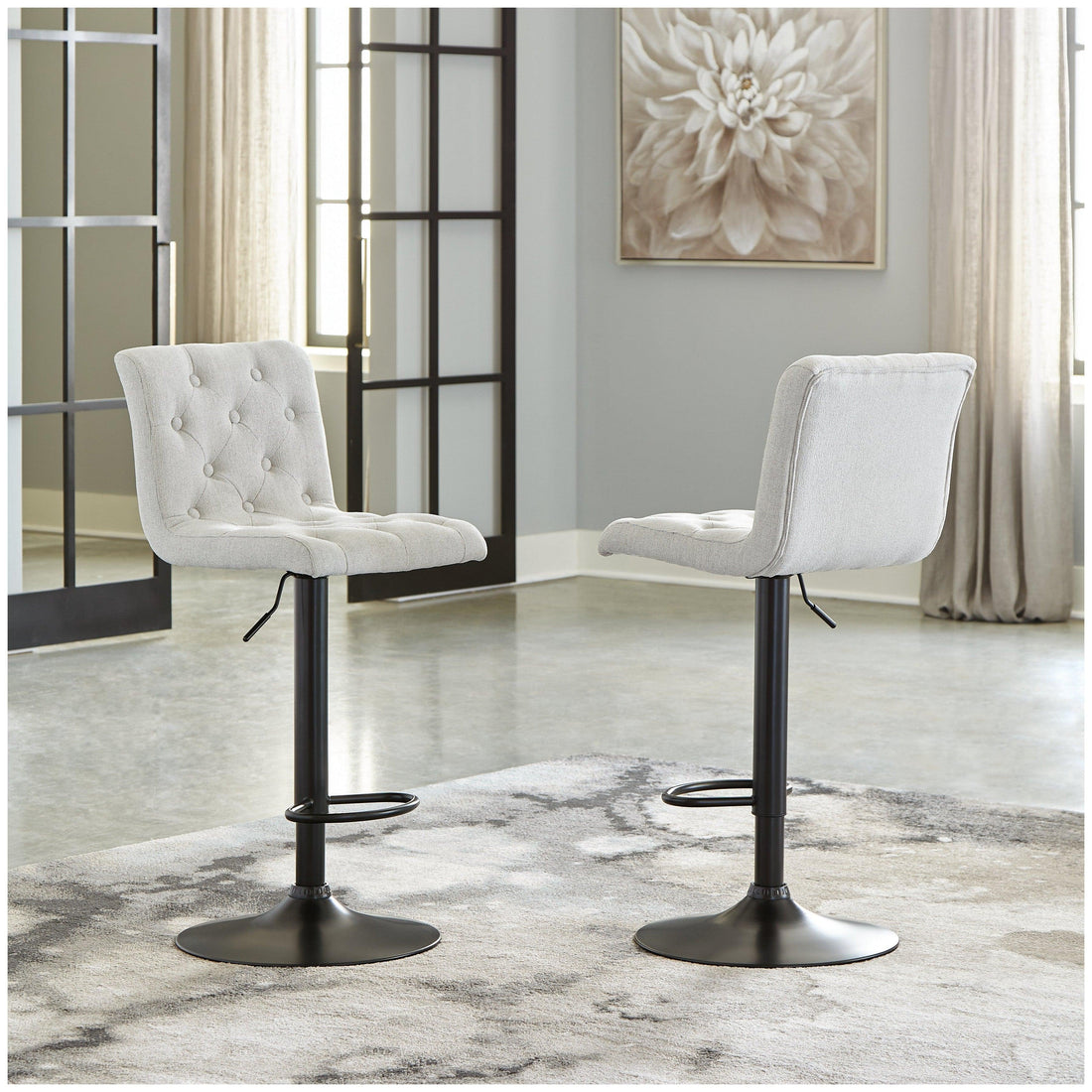 Gaddison Bar Height Bar Stool Ash-D122-130