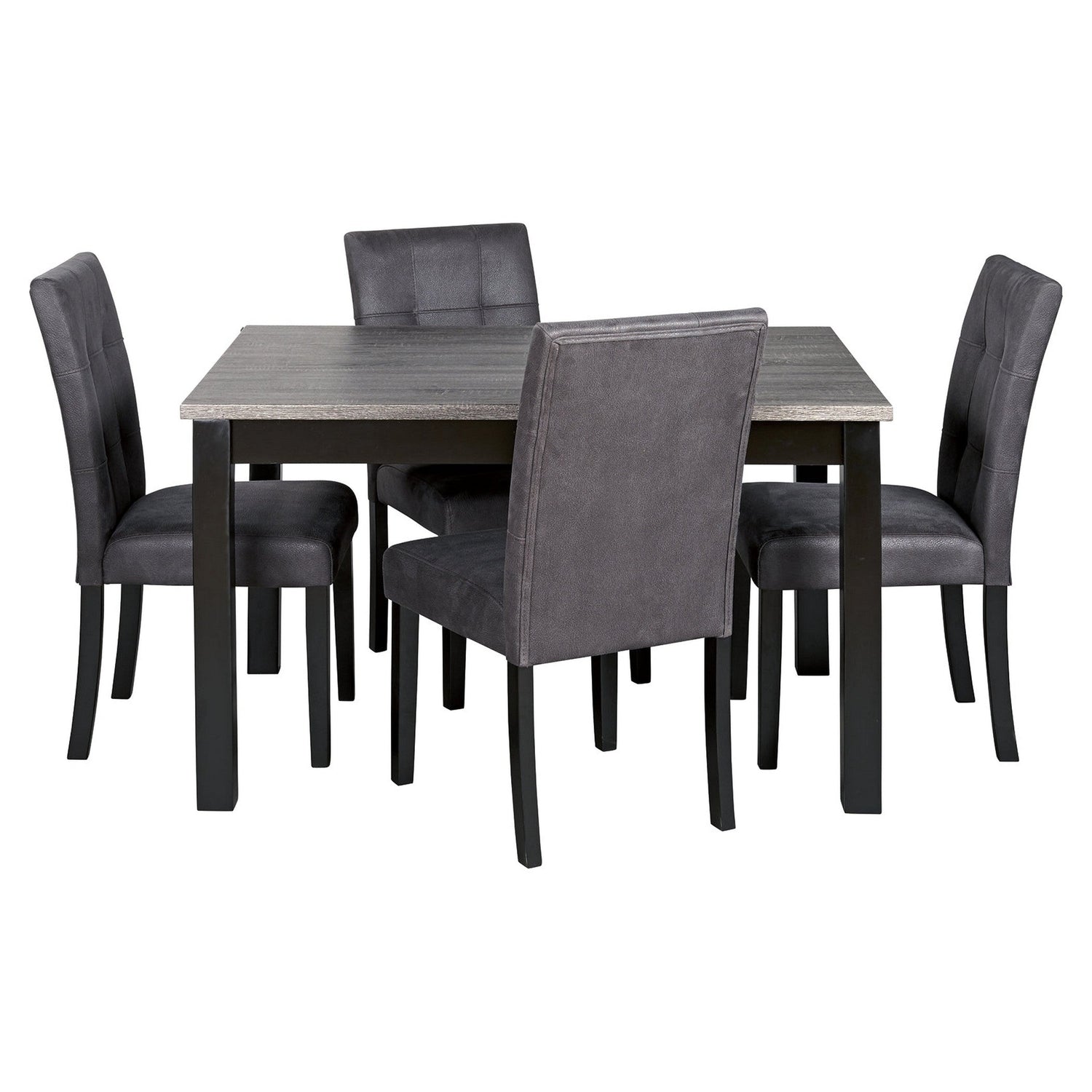 Garvine Dining Table and Chairs (Set of 5) Ash-D161-225