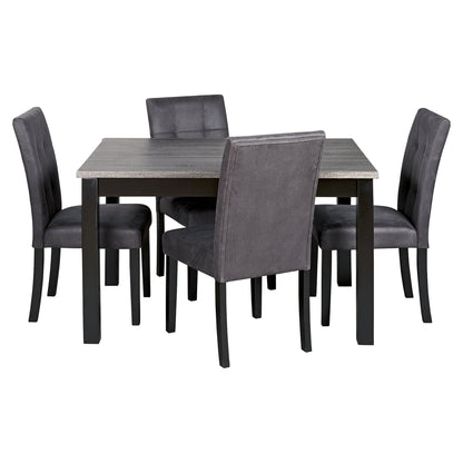 Garvine Dining Table and Chairs (Set of 5) Ash-D161-225