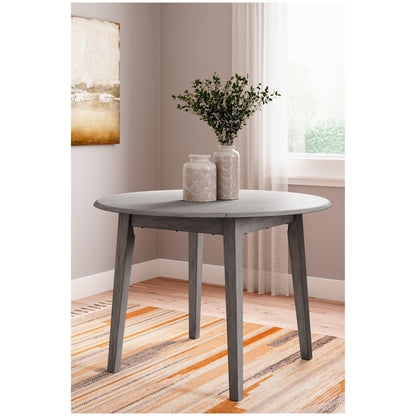 Shullden Drop Leaf Dining Table Ash-D194-15