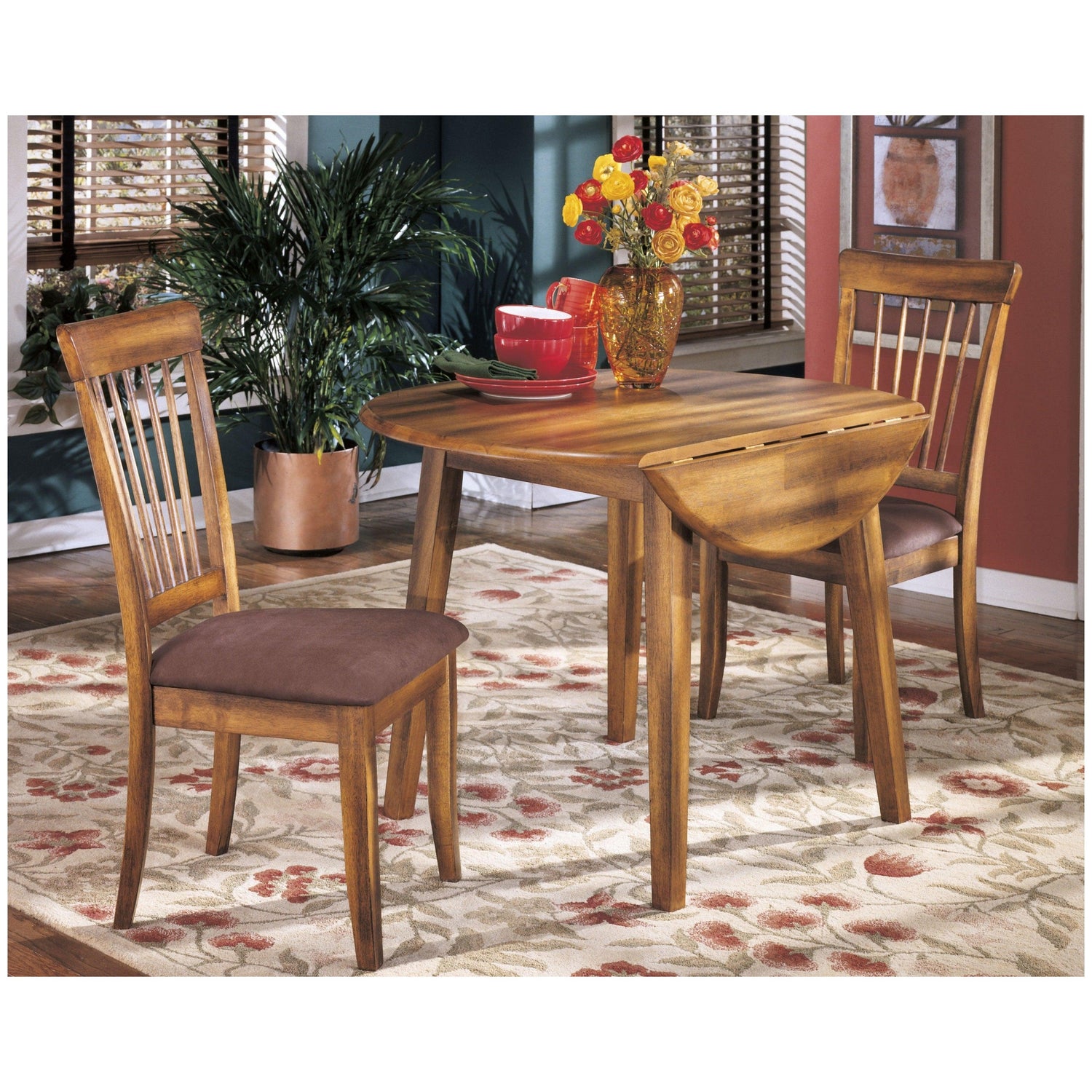 Berringer Dining Drop Leaf Table Ash-D199-15