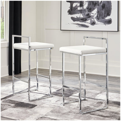 Madanere Bar Height Bar Stool Ash-D275-730