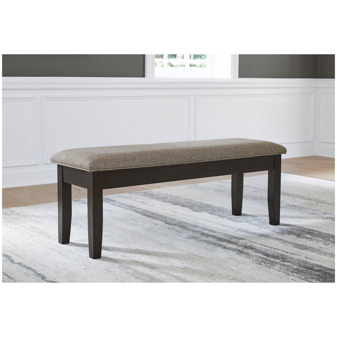 Ambenrock 48&quot; Upholstered Dining Storage Bench Ash-D286-00