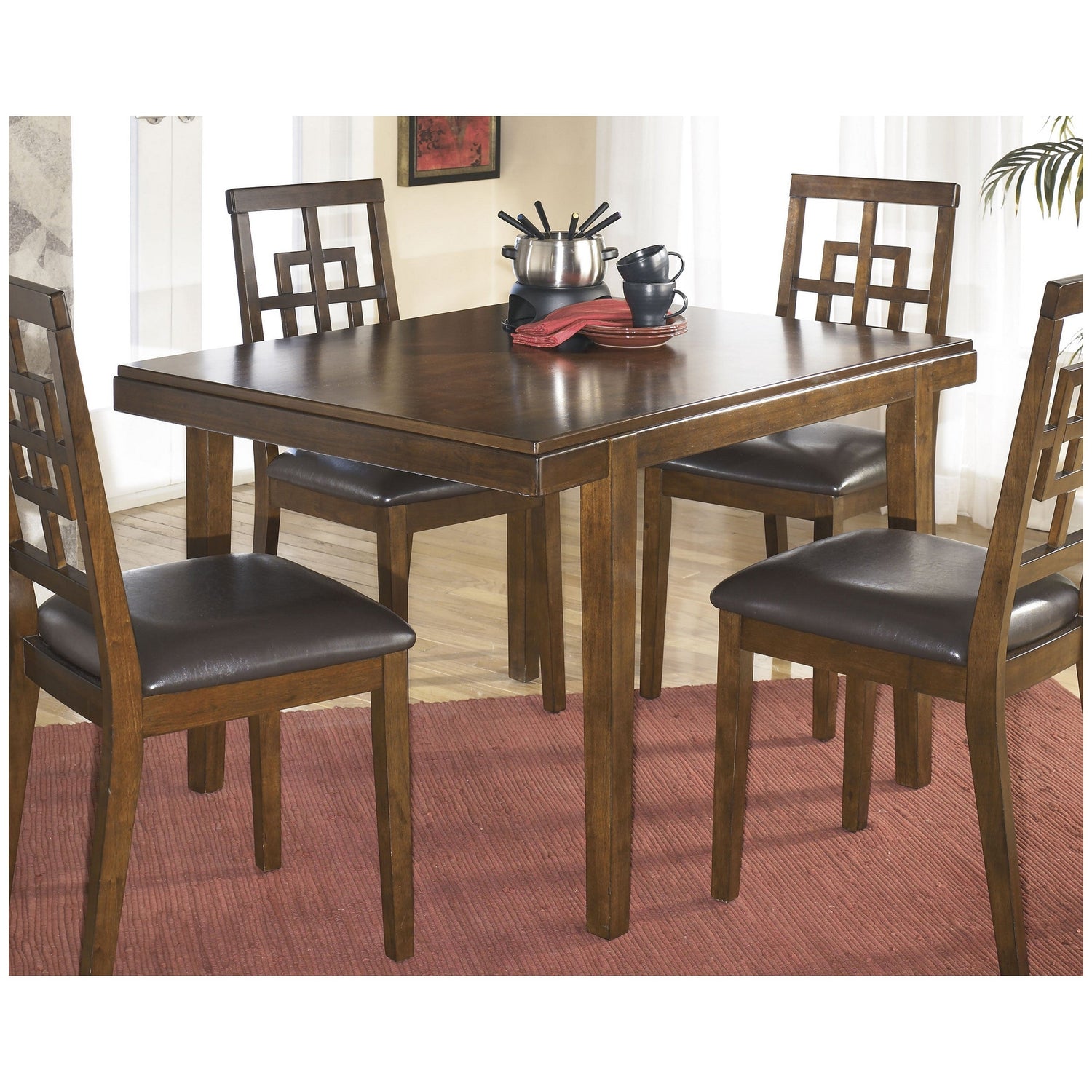 Cimeran Dining Table and Chairs (Set of 5) Ash-D295-225
