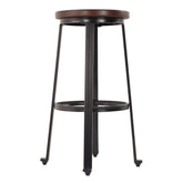 Challiman Bar Height Bar Stool Ash-D307-130