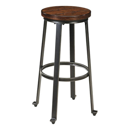 Challiman Bar Height Bar Stool Ash-D307-130