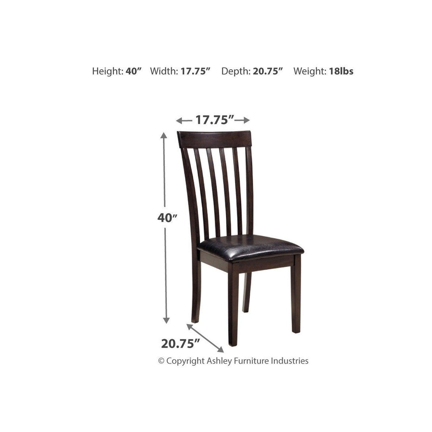 Hammis Dining Chair Ash-D310-01