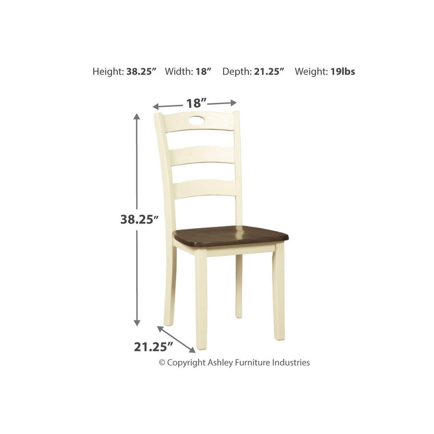 Woodanville Dining Chair Ash-D335-01