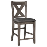 Caitbrook Counter Height Upholstered Bar Stool Ash-D388-124