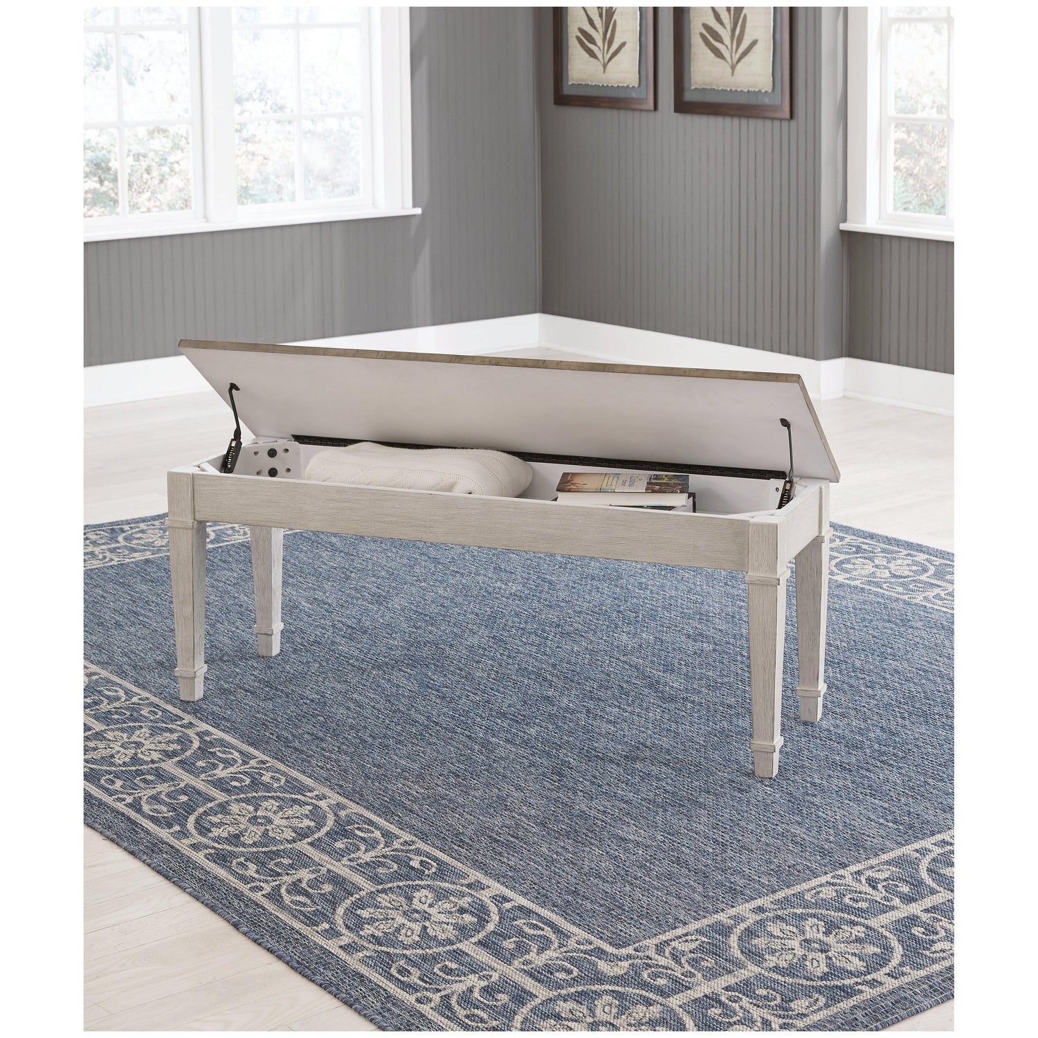 Skempton Storage Bench Ash-D394-00