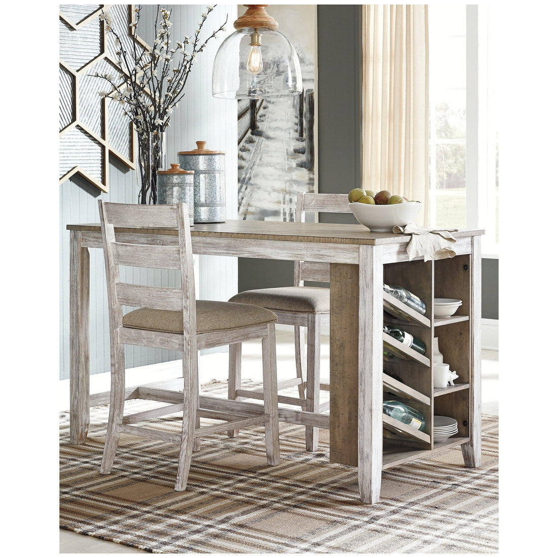 Skempton Counter Height Dining Table Ash-D394-32