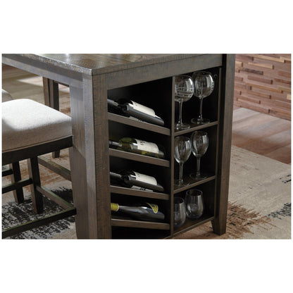 Rokane Counter Height Dining Table Ash-D397-32