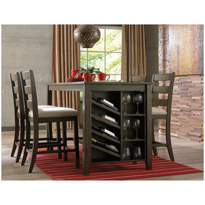Rokane Counter Height Dining Table Ash-D397-32