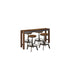 Torjin Counter Height Dining Table with 4 Barstools Ash-D440D2