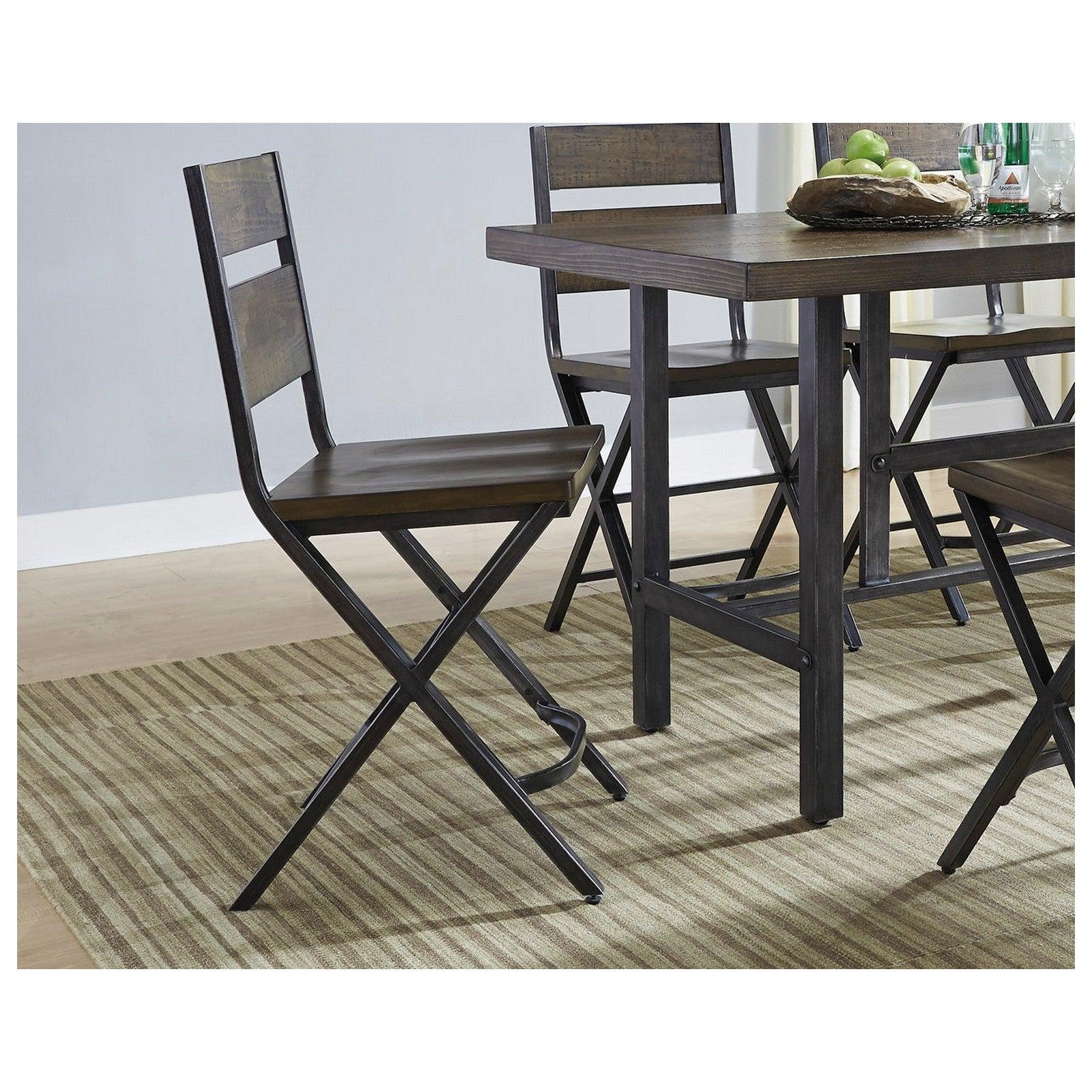 Kavara Counter Height Bar Stool Ash-D469-124