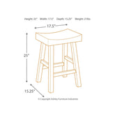 Glosco Counter Height Bar Stool