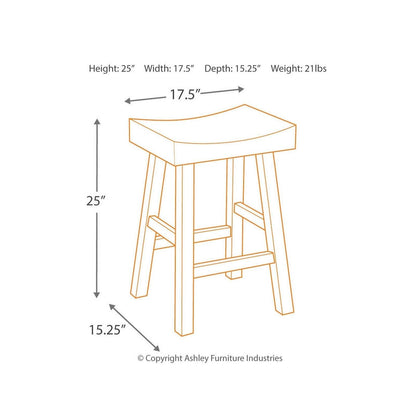 Glosco Counter Height Bar Stool