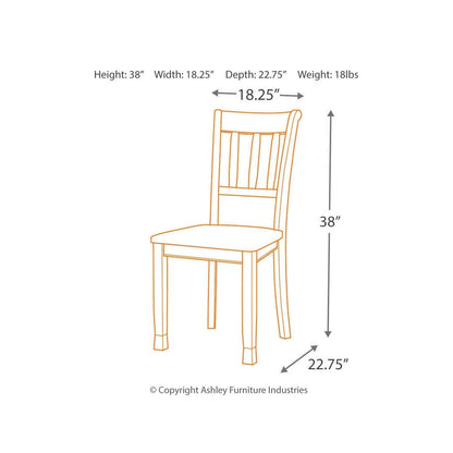 Owingsville Dining Chair Ash-D580-02