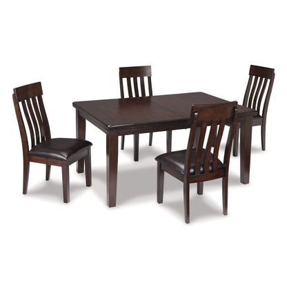 Haddigan Dining Table and 4 Chairs Ash-D596D1
