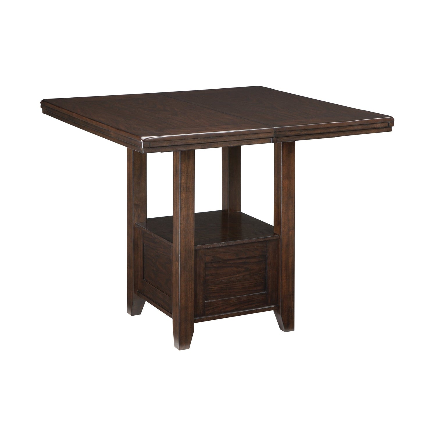 Haddigan Counter Height Dining Table with 4 Barstools Ash-D596D5