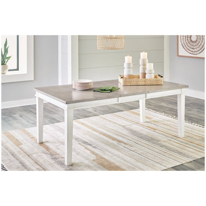 Nollicott Dining Extension Table Ash-D597-35