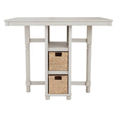 Robbinsdale Counter Height Dining Table and Bar Stools (Set of 5) Ash-D623-223