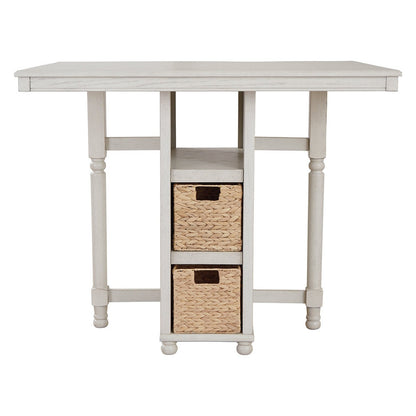 Robbinsdale Counter Height Dining Table and Bar Stools (Set of 5) Ash-D623-223