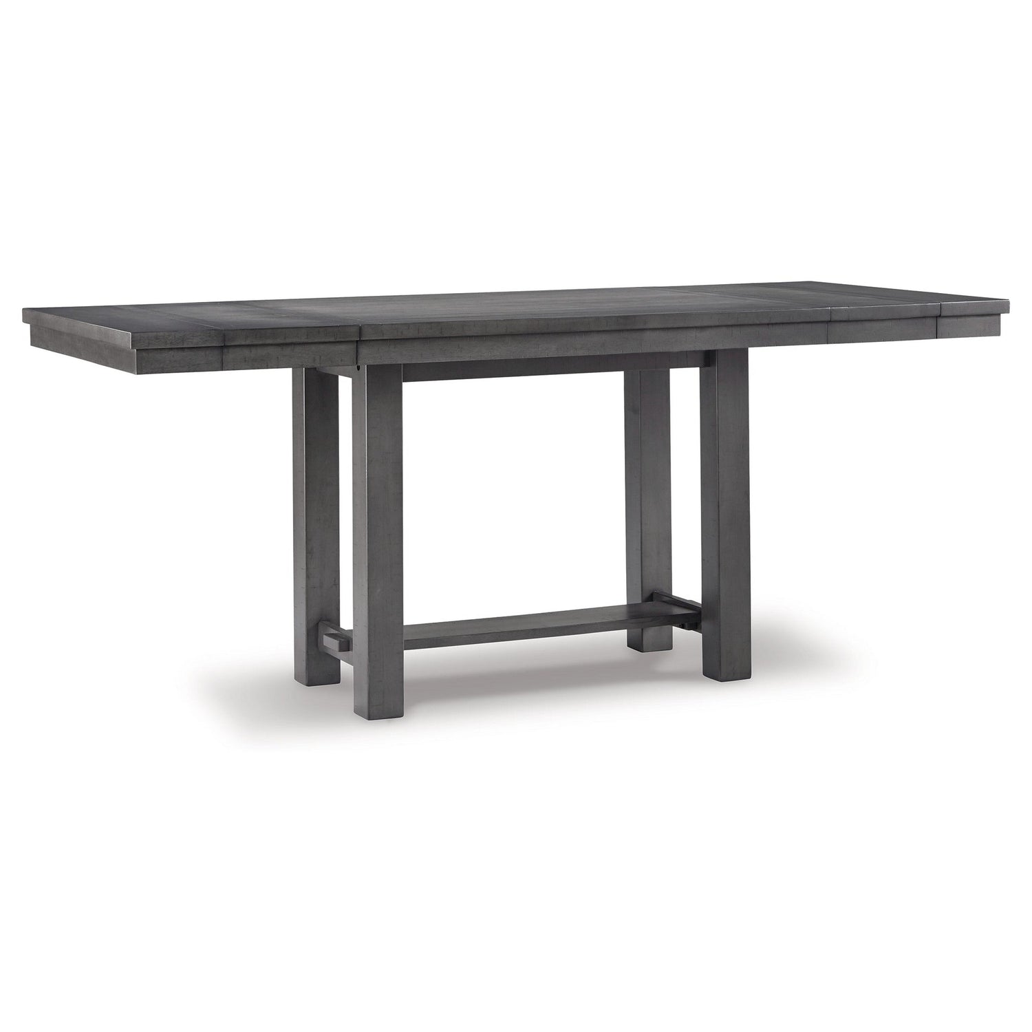 Myshanna Counter Height Dining Table and 6 Barstools Ash-D629D7