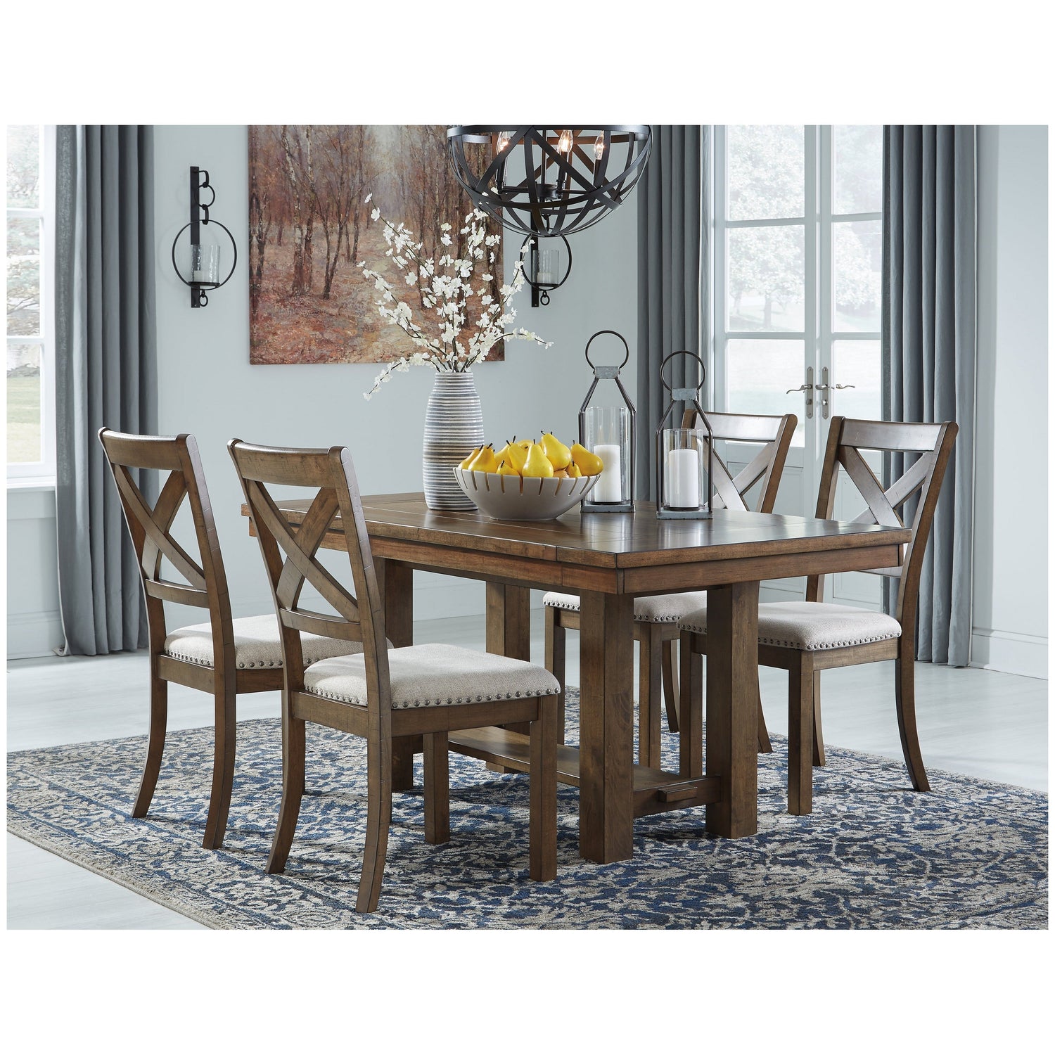 Moriville Dining Extension Table Ash-D631-45