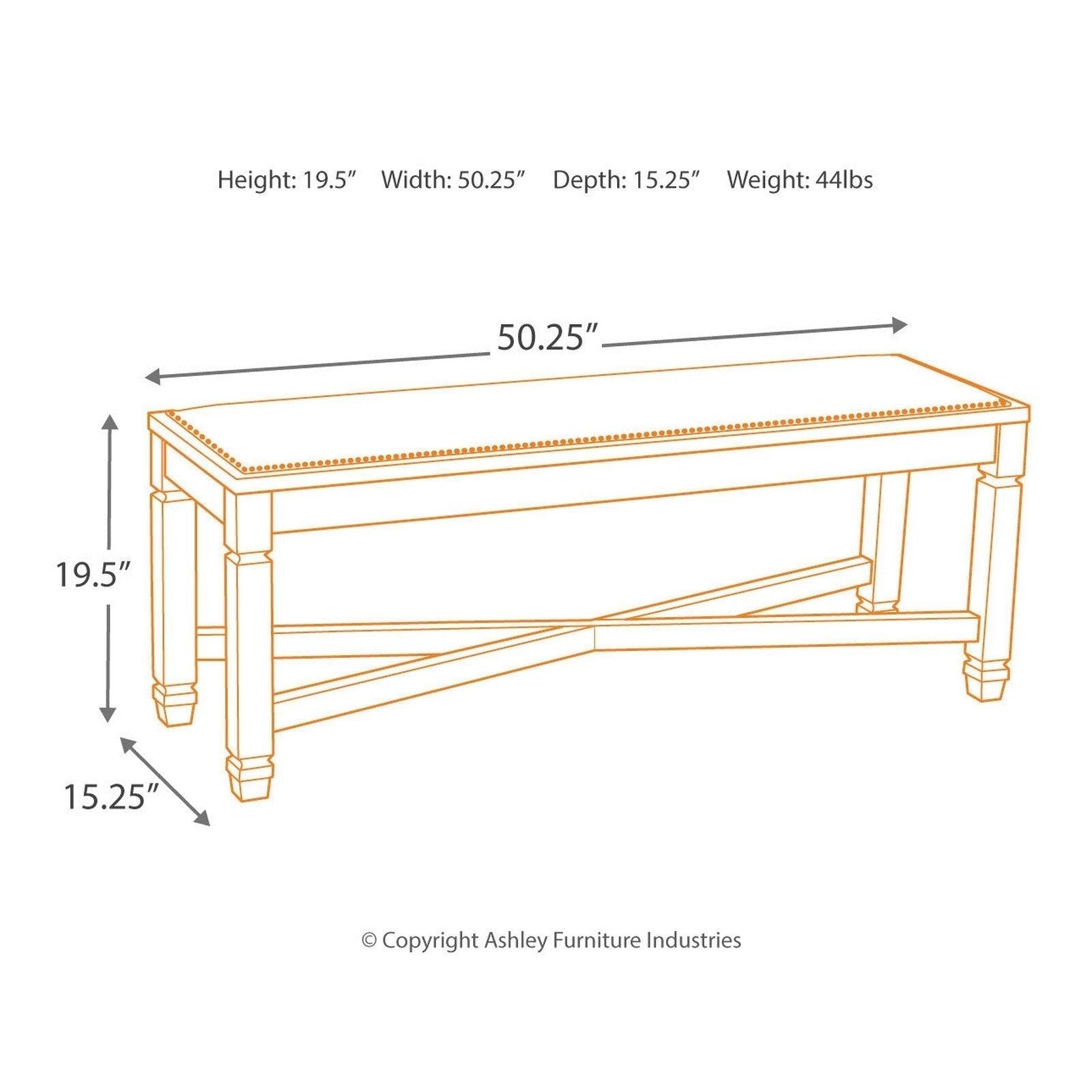 Bolanburg Dining Bench Ash-D647-00