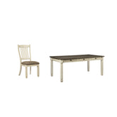 Bolanburg Dining Table with 4 Chairs Ash-D647D1
