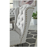 Jeanette Dining Table with 4 Chairs Ash-D702D1