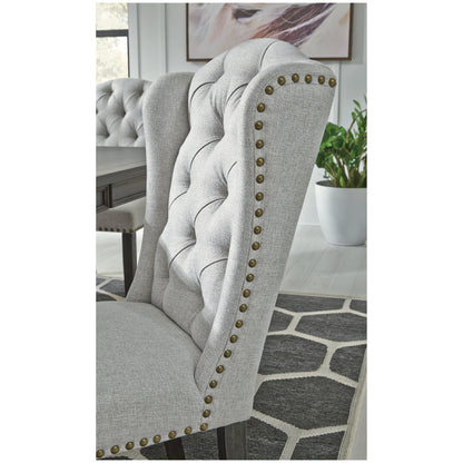 Jeanette Dining Table with 4 Chairs Ash-D702D1