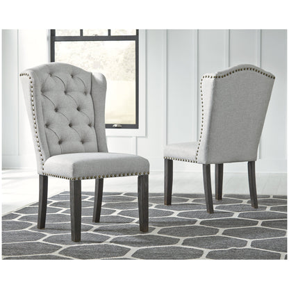 Jeanette Dining Table with 4 Chairs Ash-D702D1